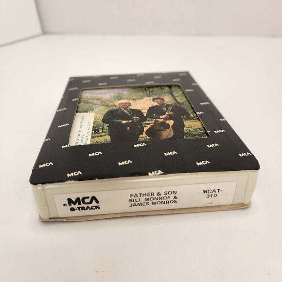 Father & Son Bill Monroe & James Monroe 8-Track Cartridge - Picture 2 of 3